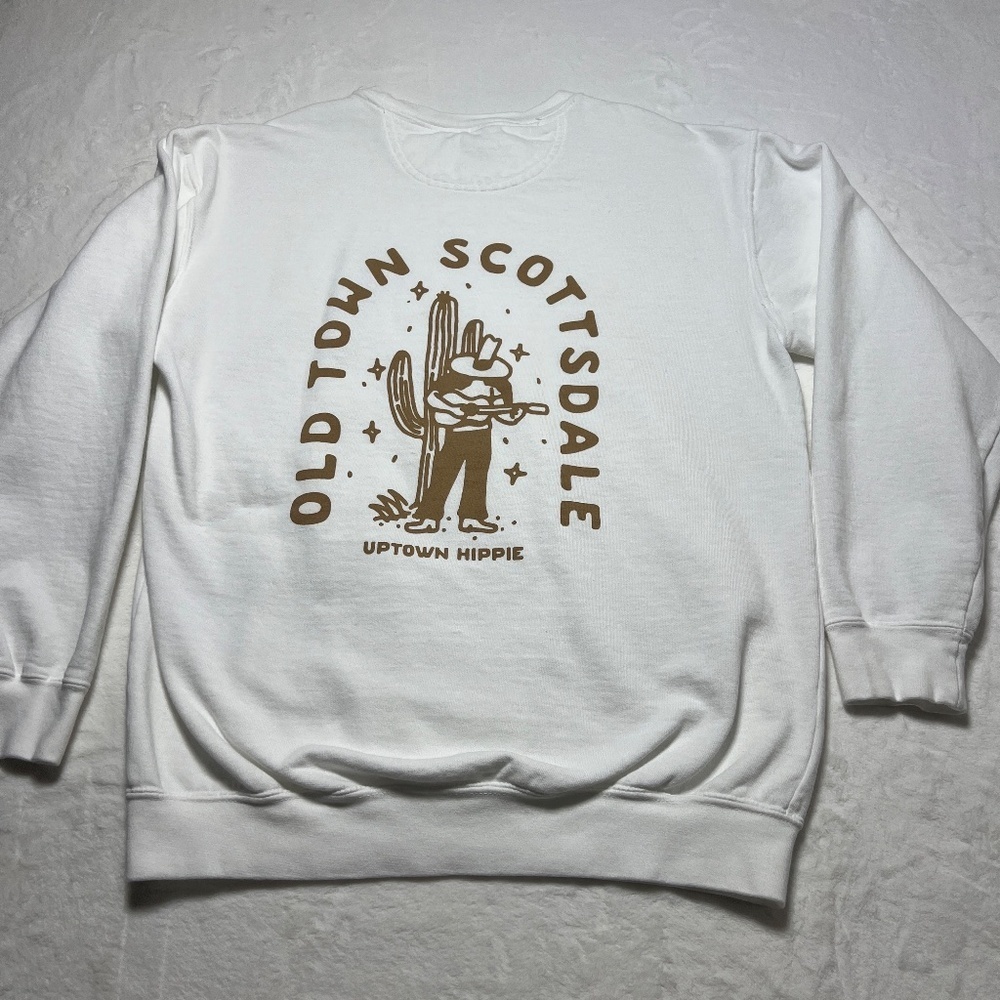 Old Town Cowboy Crewneck Sweatshirt - Picture 6 of 10